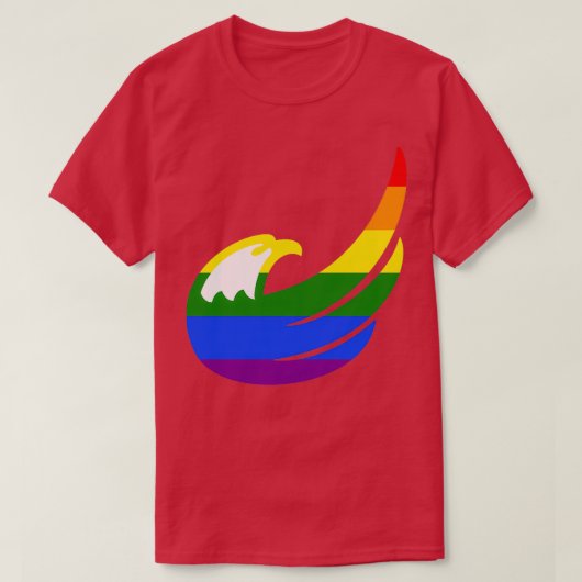 Libertarian Rainbow T-Shirt (Design vorne)