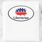 Libertarian Sticker (Tasche)
