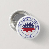 Libertarisches Party 2024 Button (Vorne & Hinten)