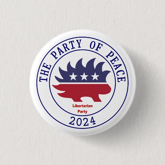 Libertarisches Party 2024 Button (Vorderseite)