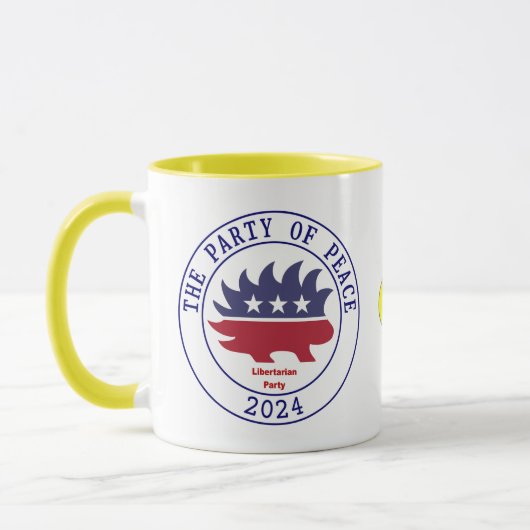 Libertarisches Party 2024 Tasse (Links)