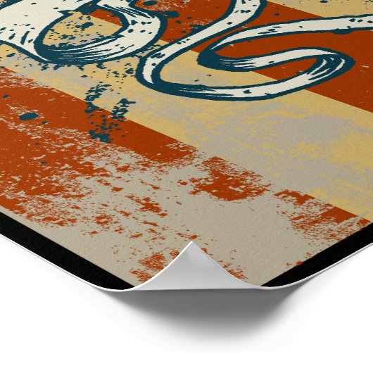 Libertas Goddess of Liberty Poster (Ecke)