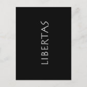 Libertas Postkarte (Vorderseite)