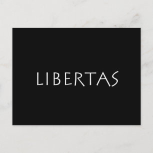 Libertas Postkarte