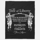 LIBERTÄTSVERTRAG FLEECEDECKE (Vorderseite)