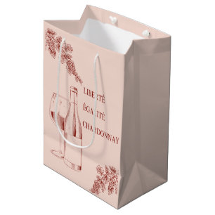 Liberté Égalité Chardonnay Der Mensch und die Wein Mittlere Geschenktüte