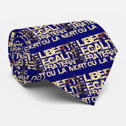 LIberte Egalite Fraternite: Die Französische Krawatte (Gerollt)