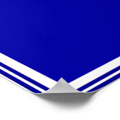 Liberté, Egalité, Fraternité, französische Flagge Poster (Ecke)