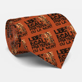 Liberte Egalite Fraternite: Französische Krawatte (Gerollt)