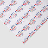 Liberté, Égalité, Fraternité - französische Seidenpapier (Ausschnitt)