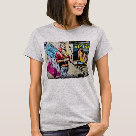 Liberté égalité humanité T-Shirt (Vorderseite)