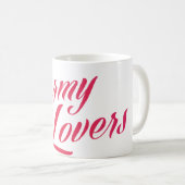 Liberté, égalité, sexualité! Klassische Tasse (VorderseiteRechts)