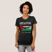 Liberté gießen La Palästina (filistin hurra) T-Shirt (Vorne ganz)