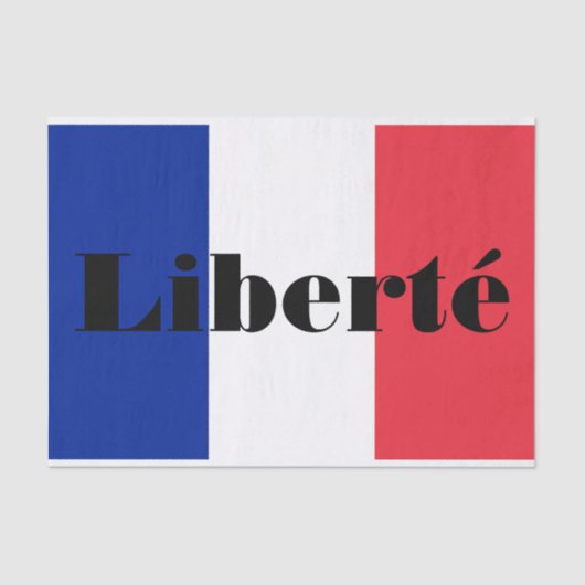 Liberté-Tissue-Papier Seidenpapier (Vorderseite)