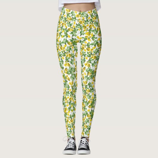 Liberty 2 Gelb Leggings (Vorderseite)