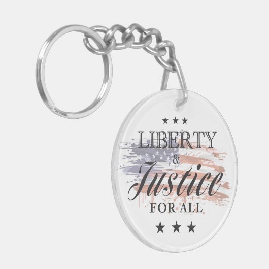 Liberty Acrylic Keychain Schlüsselanhänger (Vorderseite links)