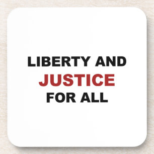 Liberty and JUSTICE for All Untersetzer