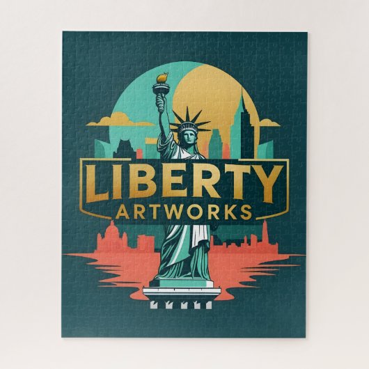 Liberty Artworks Skyline Puzzle (Vertikal)