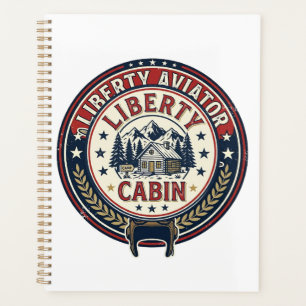 Liberty Aviator Patriotisch Patriotische Luftfahrt Planer