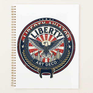 Liberty Aviator Patriotisch Patriotische Luftfahrt Planer