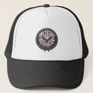 Liberty Aviator Patriotisch Patriotische Luftfahrt Truckerkappe