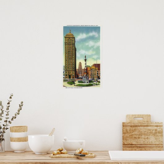 Liberty Bank Bldg, Rathaus Poster (Küche)