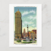 Liberty Bank Bldg, Rathaus Postkarte (Vorderseite)