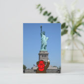 'Liberty Bear' NY Postcard Postkarte (Stehend Vorderseite)