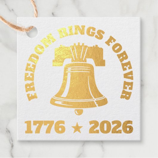 Liberty Bell 1776–2026 To/From Quarter-Millennium★ Geschenkanhänger (Vorderseite)