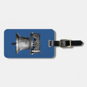 Liberty Bell, 19. Jahrhundert Gepäckanhänger (Vorderseite horizontal)