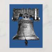 Liberty Bell, 19. Jahrhundert Postkarte (Vorderseite)
