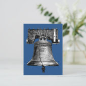 Liberty Bell, 19. Jahrhundert Postkarte (Stehend Vorderseite)