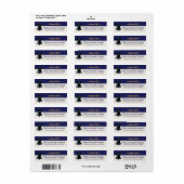 Liberty Bell 250 Patriotic Family Address Design (Vorne)