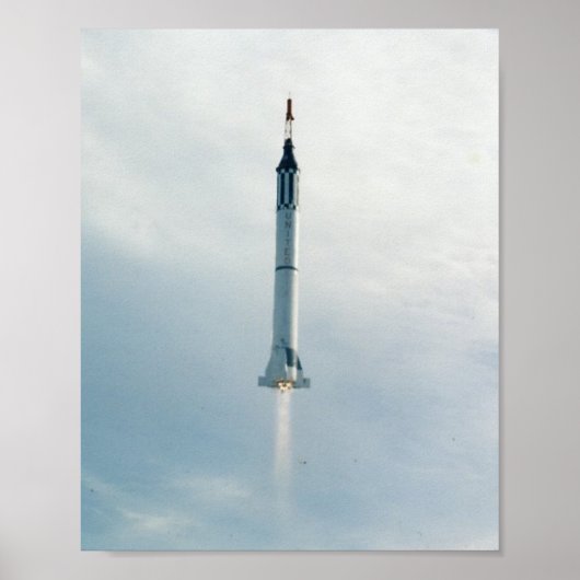 Liberty Bell 7 (Mercury Redstone 4) Start Poster (Vorne)