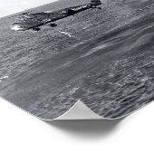 Liberty Bell 7 Splashdown & Erholung Poster (Ecke)