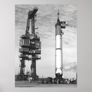 Liberty Bell 7 Tätigkeiten vor dem Start Poster