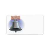 Liberty Bell Adressaufkleber (Vorne)
