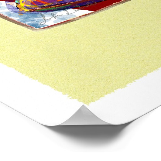 Liberty Bell Art Poster (Ecke)