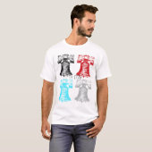 Liberty Bell-Collage T-Shirt (Vorne ganz)