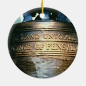 Liberty Bell, im Jahre 1751 in Auftrag gegeben Keramik Ornament (Hinten)