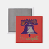 Liberty Bell in Philadelphia Magnet (Vorderseite/Rückseite)
