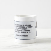 Liberty Bell - Jefferson Kaffeetasse (Mittel)