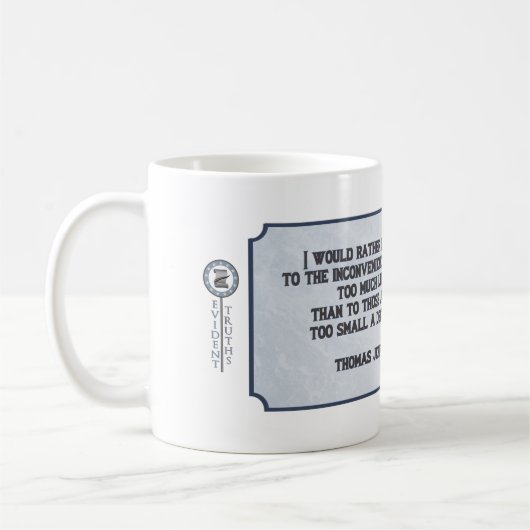 Liberty Bell - Jefferson Kaffeetasse (Links)