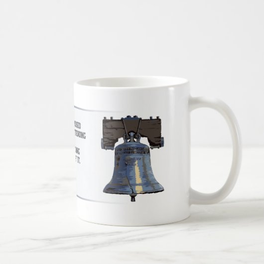 Liberty Bell - Jefferson Kaffeetasse (Rechts)