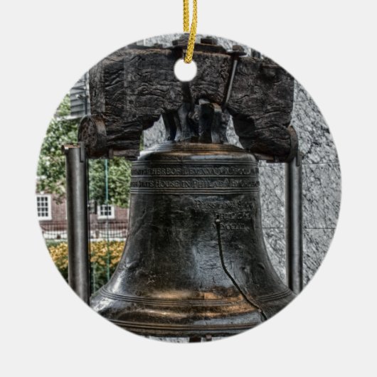 Liberty Bell Keramikornament (Vorne)