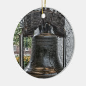 Liberty Bell Keramikornament (Links)