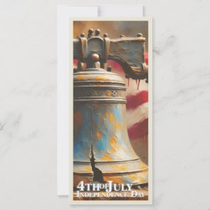 Liberty Bell Kunst für die Feier zum 4. Juli