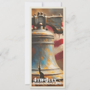 Liberty Bell Kunst für die Feier zum 4. Juli