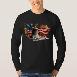 Liberty Bell Kunst für die Feier zum 4. Juli T-Shirt