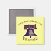 Liberty Bell Magnet (Vorderseite/Rückseite)